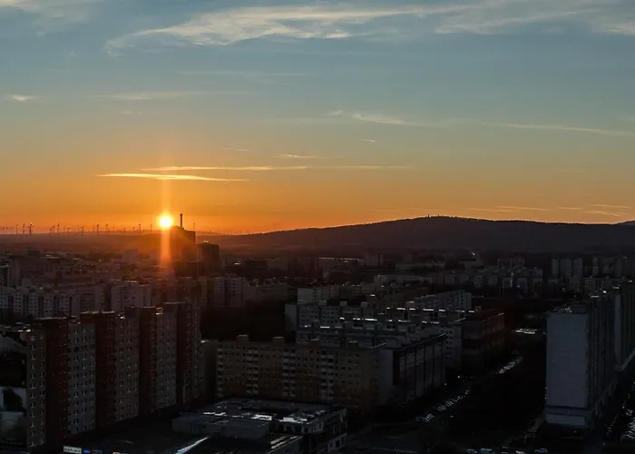 Apartament Top City View From 23rd Floor - Parking Included *