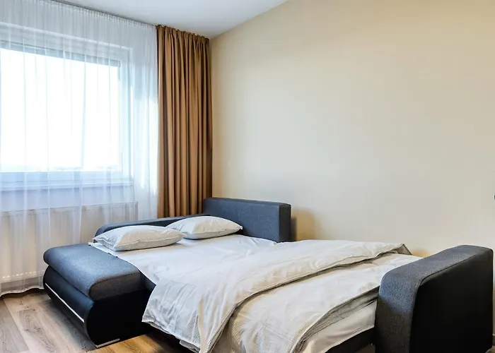 Top City View From 23rd Floor - Parking Included * Bratislava